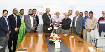 MOU signed between Bangladesh University (BU) and UCB PLC