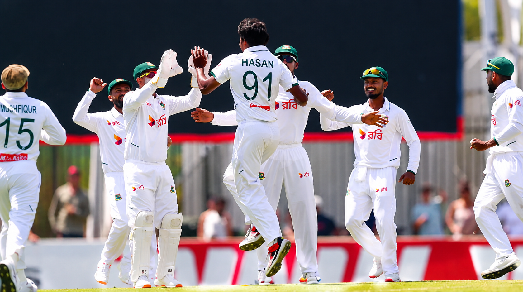 News of the historic Test win in Australia